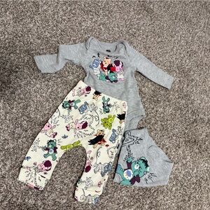 Care Bears Halloween Baby Outfit with bib